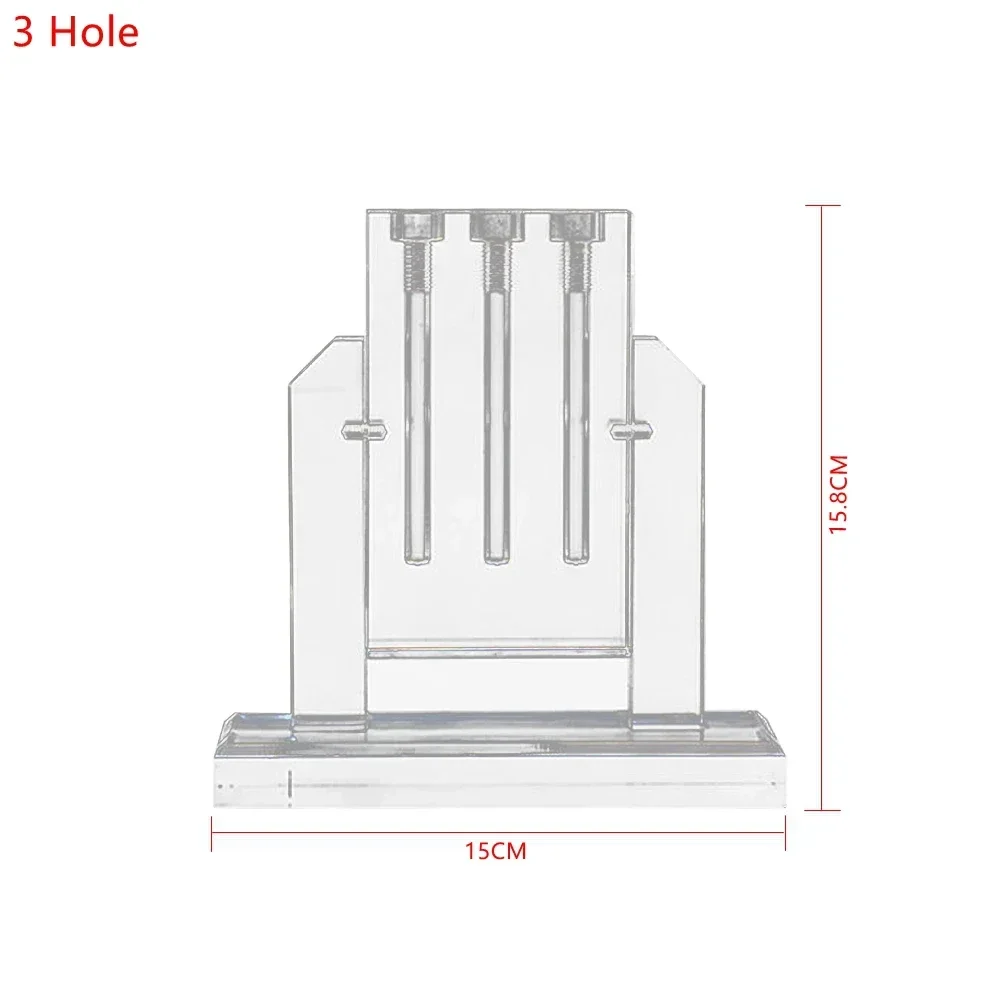Automobile Lubricating Oil Quality Comparator Can Flip Acrylic Demonstration Glass Stand Oil Viscosity Testing Tool