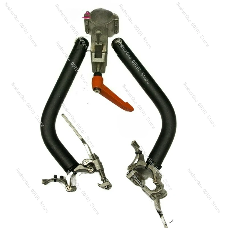 Sports wheelchair is easy to disassemble, drive head connector, disabled front assembly, traction head, electric vehicle head