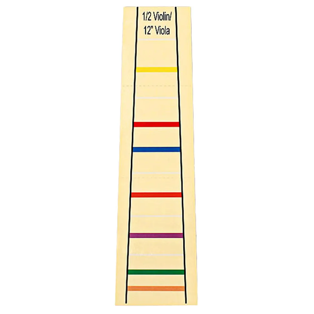

12 Inch Musical Instrument Viola Stickers Beginner Finger Violin Fingerboard Tape
