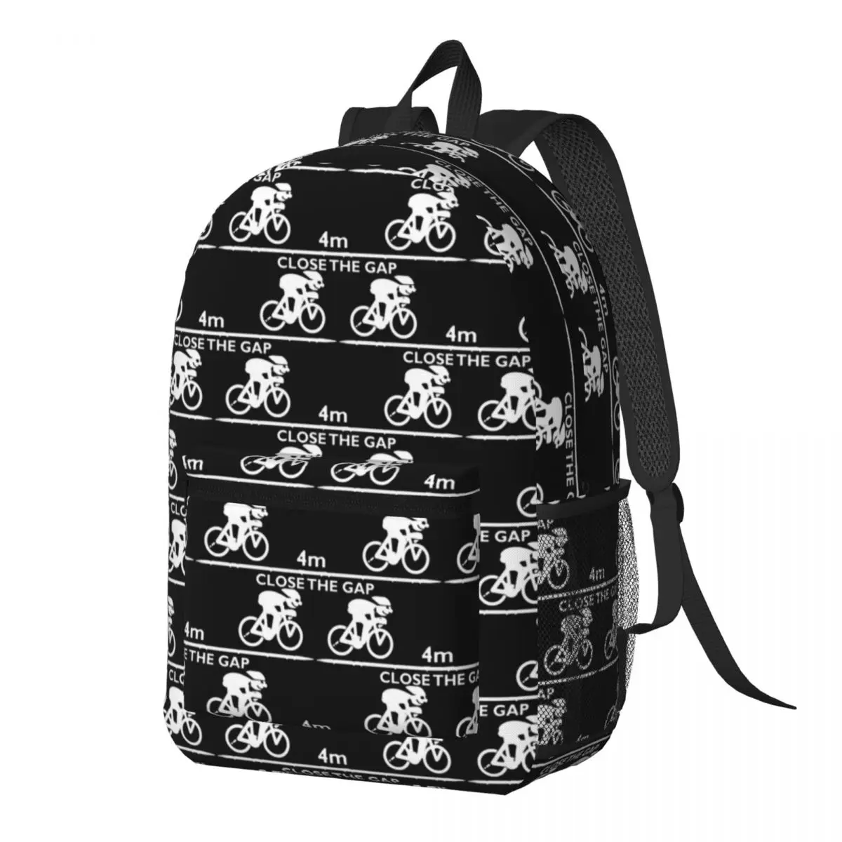 Zwift Close The Gap Backpack Daypack Large Capacity Kids BookBag School Bag Shoulder Bags for Men Women
