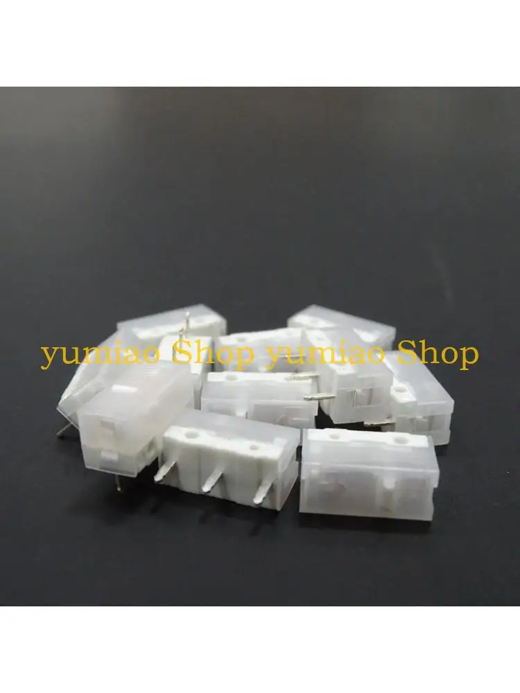 

587B Kailh White 8,0 Микропереключатель для мыши Микрокнопка 100 миллионов кликов для игровой мыши Левый правый переключатель