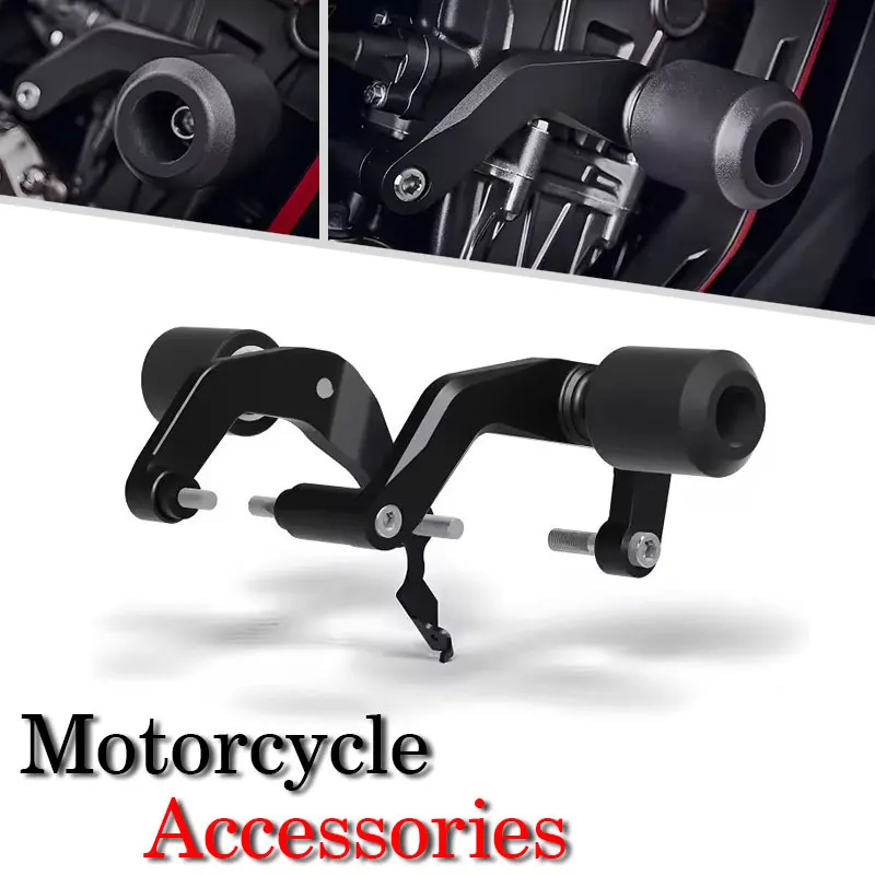 

Motorcycle Falling Protection Slider Fairing Guard Crash Pad Fit For HONDA CBR650R CB650R 2024-2026 CBR 650 R CB650R 2019-2023