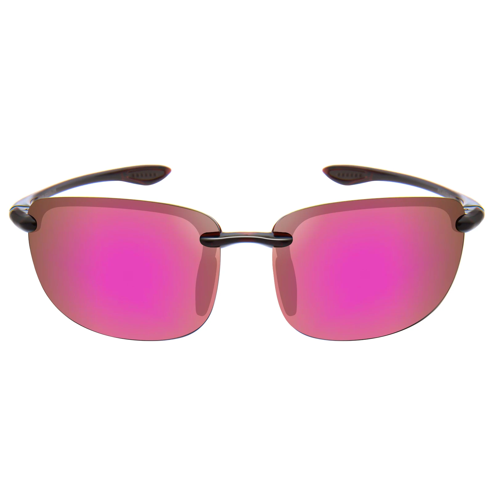 JULI Sport-Sonnenbrille für Herren und Damen, TR90, randloser Rahmen, UV400-Schutz für Radfahren, Laufen, Angeln, Baseball, Fahren, 8001 – Detail 29