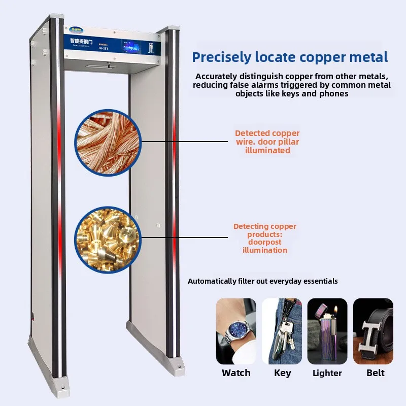High-precision intelligent security inspection device, exam room mobile phone inspection channel, security gate equipment