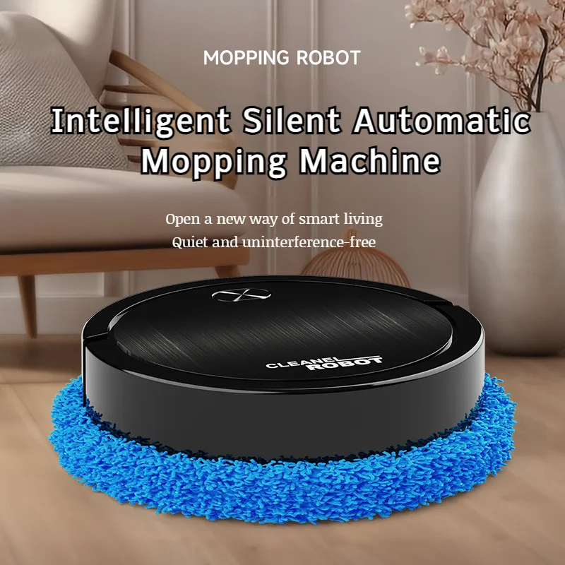 Intelligent automatic wet and dry intelligent mopping robot Rechargeable automatic mopping robot