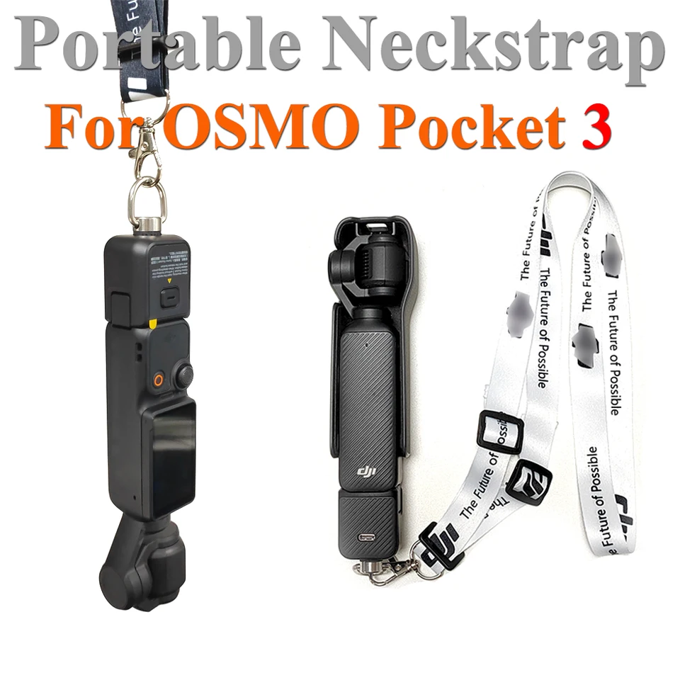 ストラップ DJI OSMO 360/ポケット 3 ネックストラップ吊りストラップ