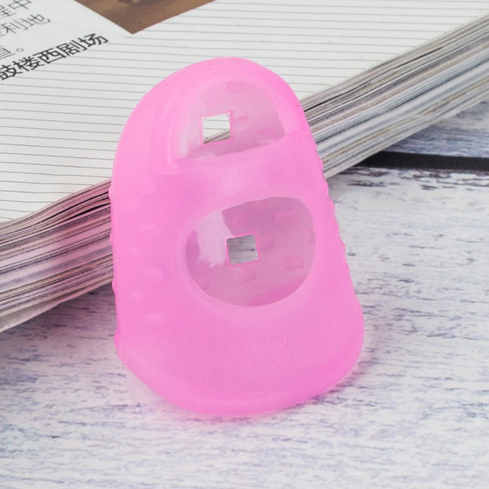 

40pcs Guitar Finger Protectors Pain Proof Fingertip Covers Yellow Caps Durable Plastic Ventilated Relax Playing Guitar