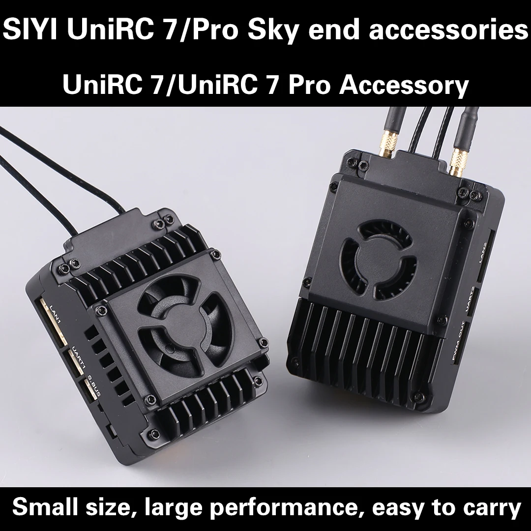 

SIYI UniRC 7 pro Remote Control Sky End Receiver for Unmanned Aerial Vehicle Model FPV Digital Image Transmission