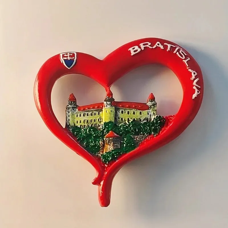 

The Slovak Republic Fridge Magnets Bratislava Travel Souvenirs Slovakia Fridge Stickers Birthday Gifts Home Decoration
