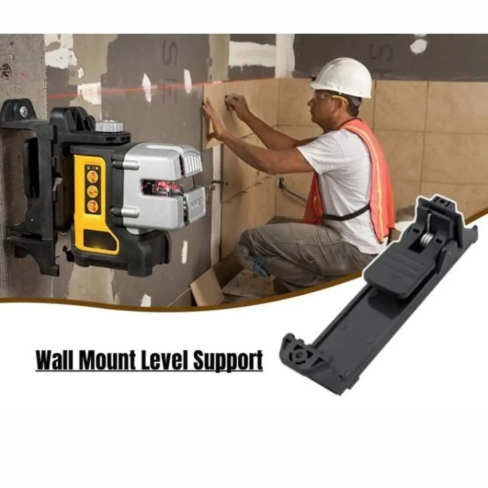 

Wall-mounted Level Folding Stand Precision Plastic Level Stand Drop Ceiling Mounting Wear-resistant Level Accessory Bracket