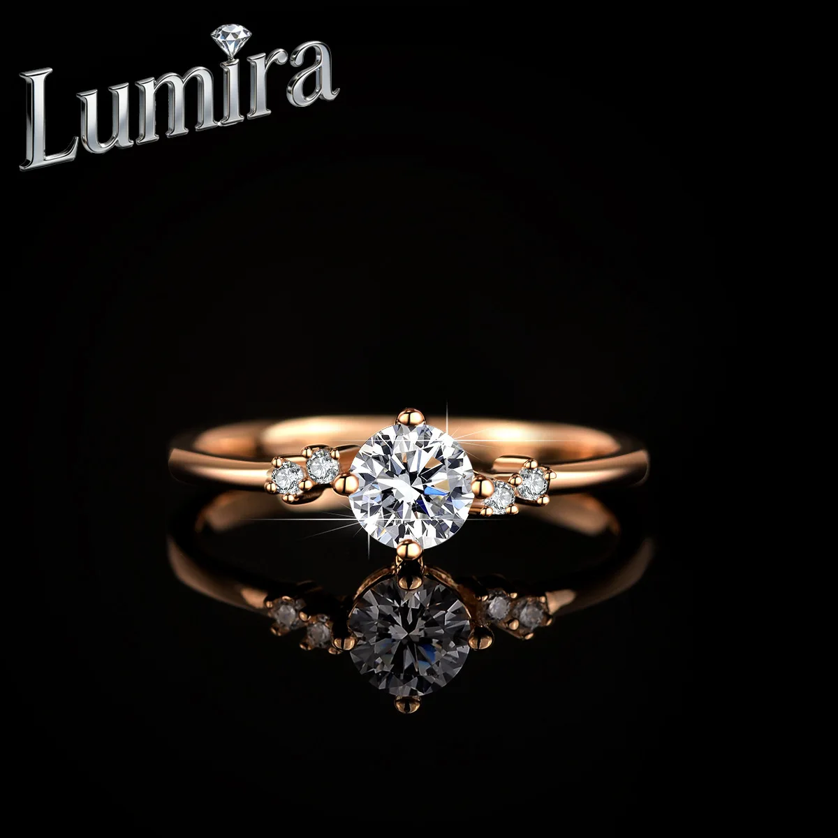 

Кольцо Lumira из 18-каратного золота с муассанитом, 50-каратное кольцо в форме короны для женщин, свадебное украшение, изысканный ювелирный подарок
