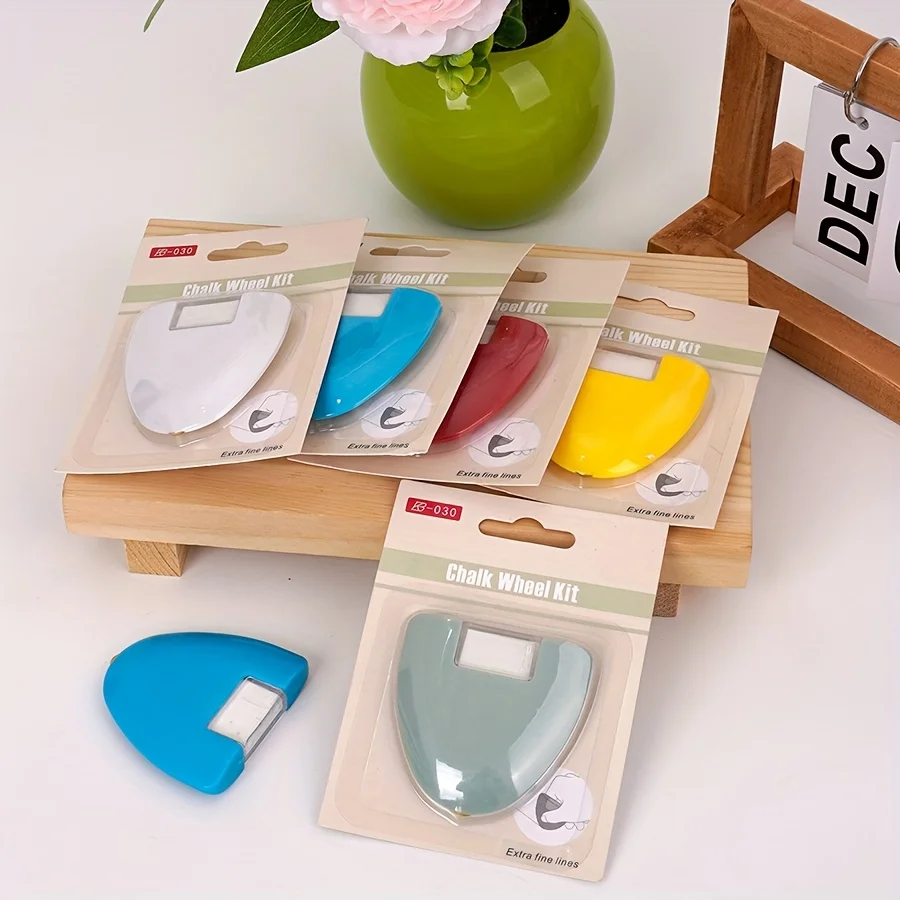 Herzförmiges Nähen, Handzubehör, DIY-Kreide, kann Kernkleidung mit Kreideschneider, Patchwork-Pulver, Dreieck, Schneiderkreide ändern