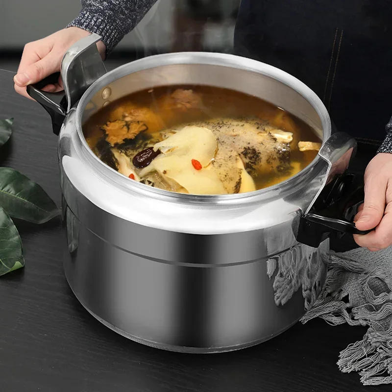 Cooking Explosion-proof Can Utensils Aluminum Use Pressure Cooker Home Gas Alloy Pot Kitchen Energy-saving