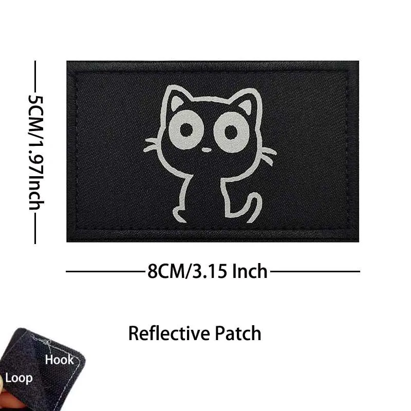 Cartoon Patches Hook and Loop Applique