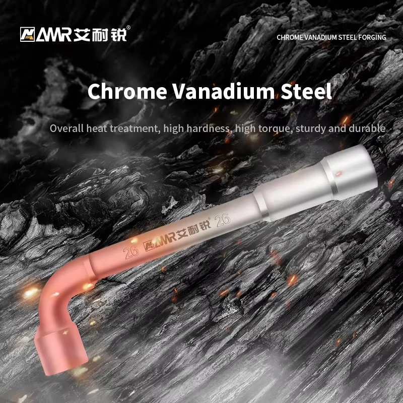 AMR L-شكل الأنابيب مفتاح بانة أداة اليد مجموعة سداسية المفك مجموعة أدوات إصلاح السيارات 6 مللي متر إلى 27 مللي متر حجم المدى