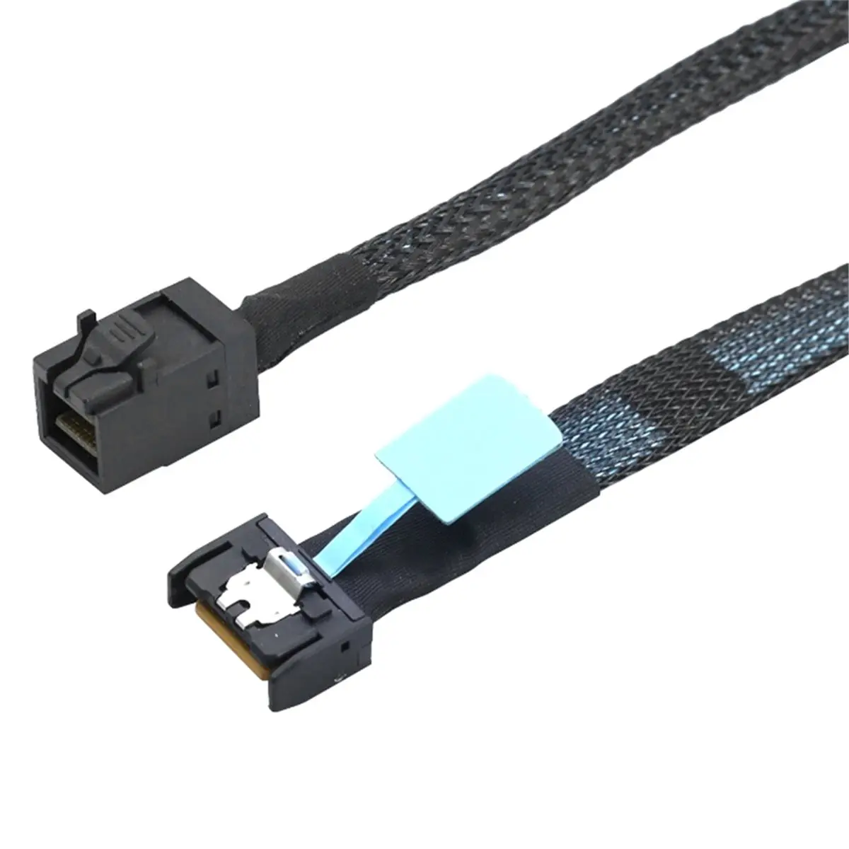 1M PCIE MCIO Slimline SFF-8654 4I to Oculink SFF-8611 4I PCI-Express 4.0 Gen5 for Server Adapter Cable Data Transfer