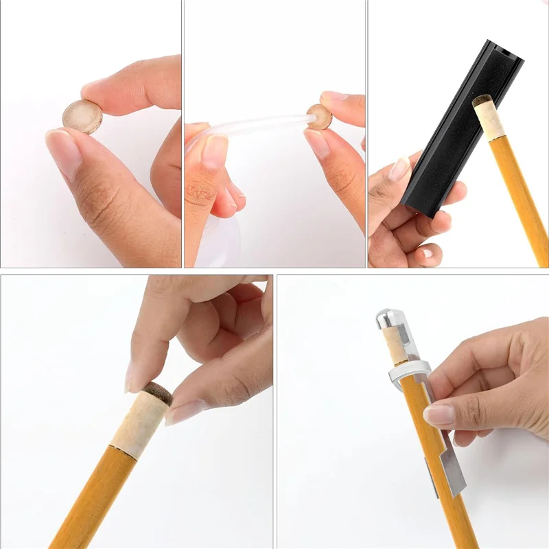 

Ремонт кия, 2 зажима для наконечников кия, 20 насадок для кия, 2 формирователя, 5 мелов, 5 наконечников, 2 насадки для кия, ремонтная часть-B60B