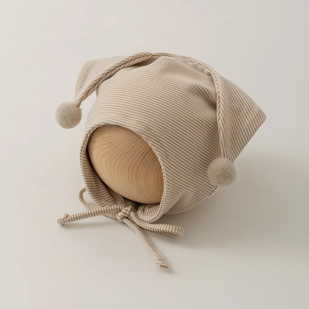 

Cartoon Cute Baby Fetal Cap Cat Ear Soft Newborn Beanie Hat Tie Strap Sweet Infant Bonnet Hat Boys Girls