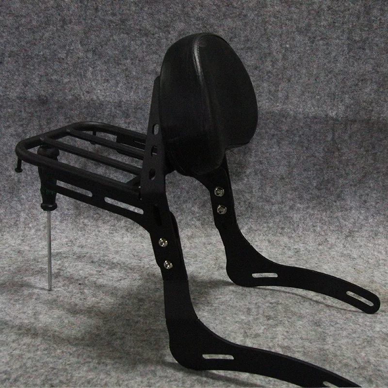 

Rear Passenger Backrest Sissy Bar with Luggage Rack for Honda REBEL 1100 CM1100 CMX1100 2021 2022 2023 21 22 23 Matte Black B