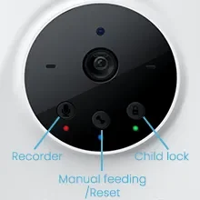 Smart 4L Camera Video Recording Wifi Remote Control Cat Dog Food Automatic Pet Feeder