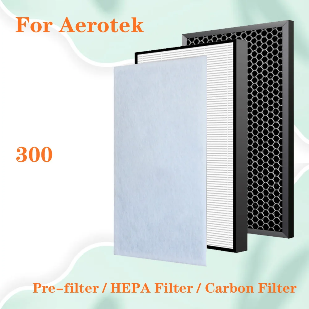 Air purifier filter for Aerotek 300 Air Purifier Replacement HEPA Filter and Activated Carbon Filter