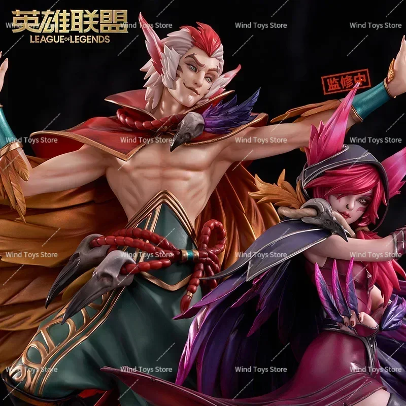 HobbyMax League of Legends Аниме Фигурка Ракан и Кенayah 1/7 Оригинальная коллекция фигурок Украшения в штучной упаковке Модель Куклы Игрушки