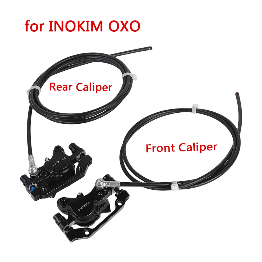 Caliper de Freio a Disco Hidráulico com Cabo, Apenas para Scooter Elétrico INOKIM OXO, Cabo de Freio a Óleo, Peças de Freio Dianteiro ou Traseiro