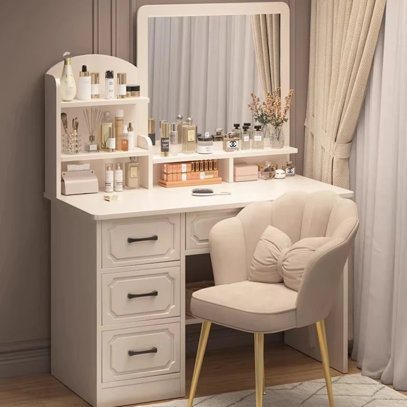 

Makeup Bedroom Dressing Table Modern European Beauty Storage Dressing Table Mid Century Luxury Comoda Pra Quarto Home Furniture
