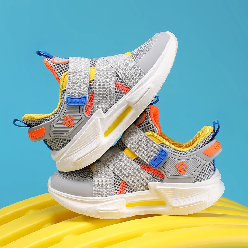 

Hot Selling Summer Fashionable Childrens Sports Shoes Convenient Professional Running Shoes Comfortable Odor Proof Casual Shoes