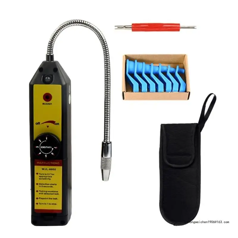 Refrigerant LeakDetector Halogen LeakDetector Freons GasLeakage Tester HVAC Air ConditionR22 R410A R134A R1234YF