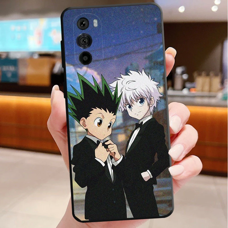 Phone Case For Motorola Edge 50 40 Pro 60 50 40 30 Ultra Neo Fusion Moto G85 G72 G53 G54 G84 G13 G32 Anime Hunter X Hunters-image