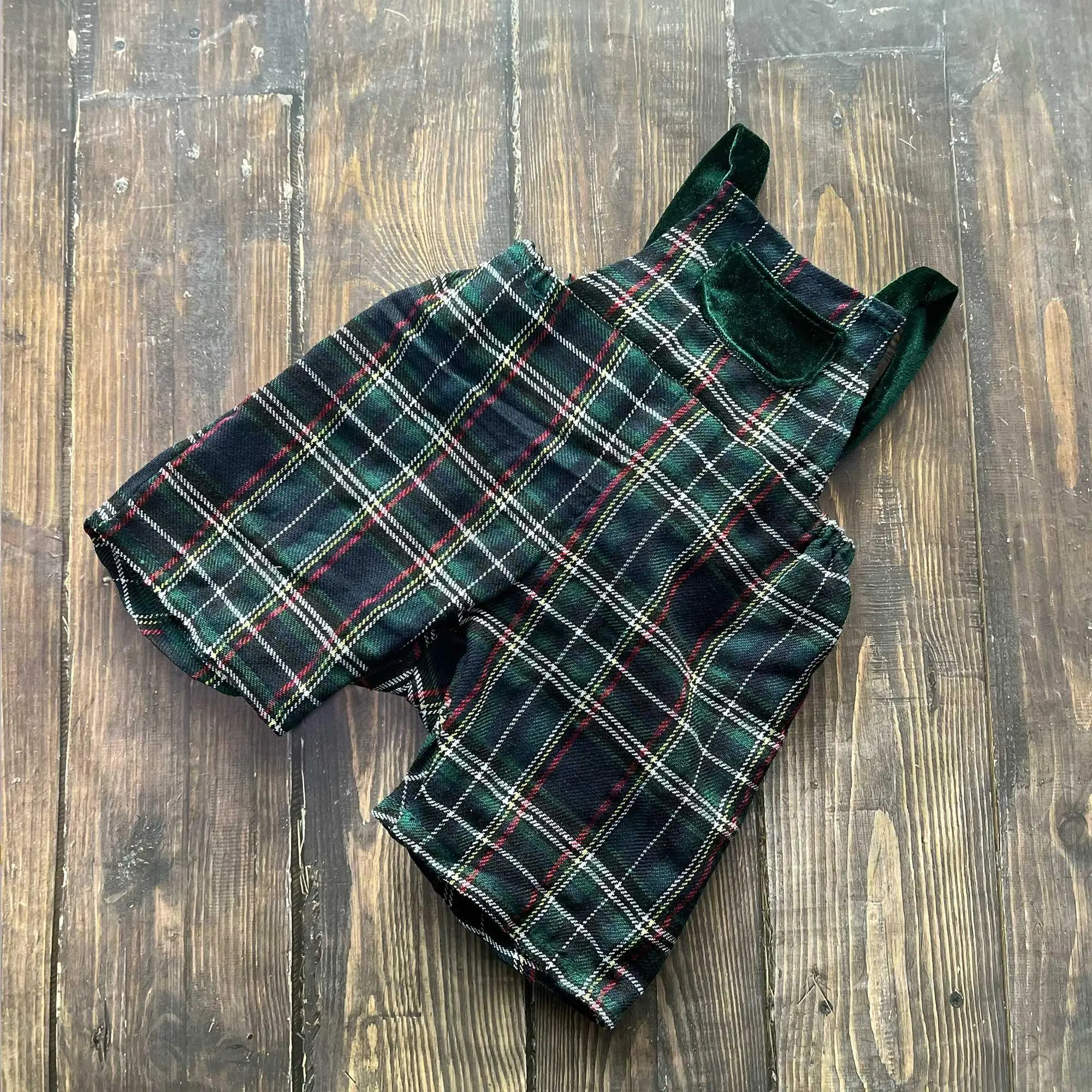 ชุดจั๊มสูทเด็กแรกเกิด Don&Judy สำหรับเด็กผู้หญิง ชุดเอี๊ยมลายตารางหมากรุก สำหรับเด็กผู้หญิงอายุ 6-24 เดือน ชุดรอมเปอร์สำหรับถ่ายภาพ