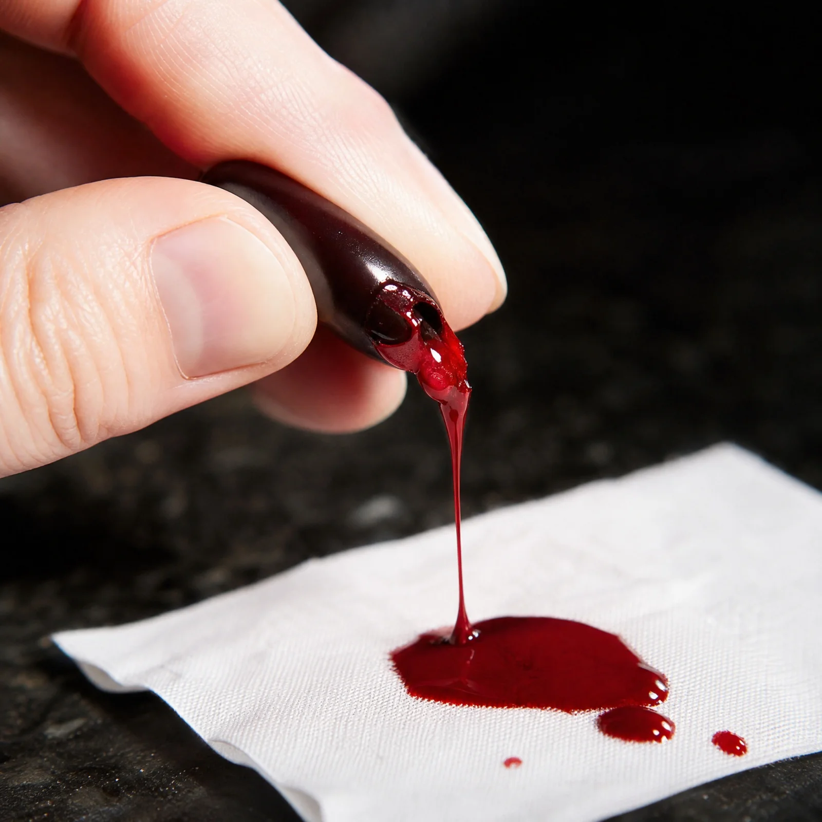 10/30/50 Pcs Fake Blood Capsules, Halloween Fake Blood Capsule Props, Realistic Fake Blood Plasma Capsules, Party DIY Supplies