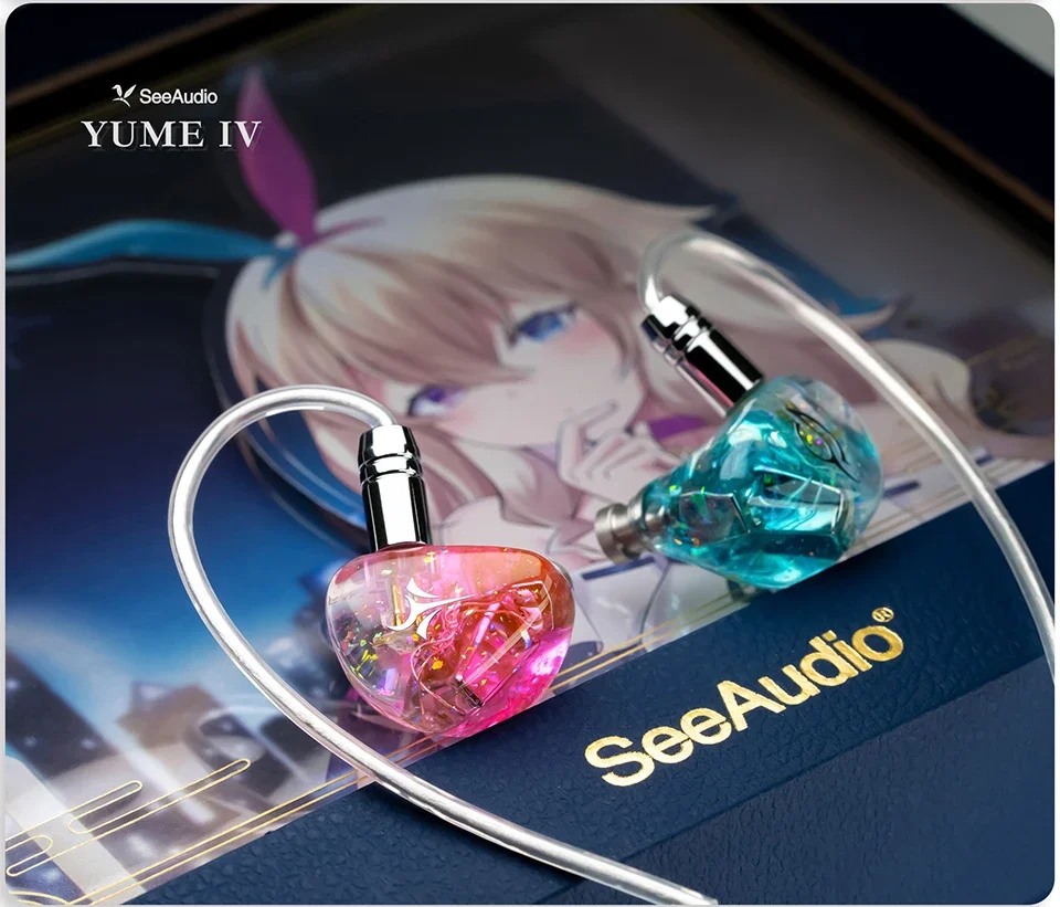 SeeAudio YUME IV HiFi Earphone 2BA Driver Balanced Armature 0.78mm