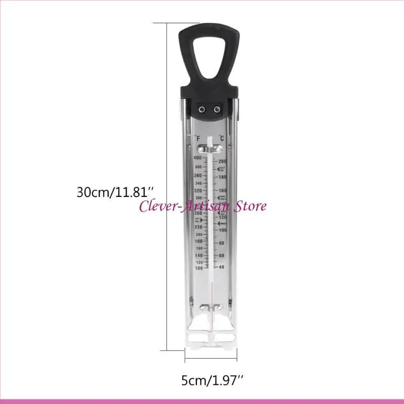 

E06B Deep Fry Candy Thermometer Kitchen Cooking Thermometer for Candy Making