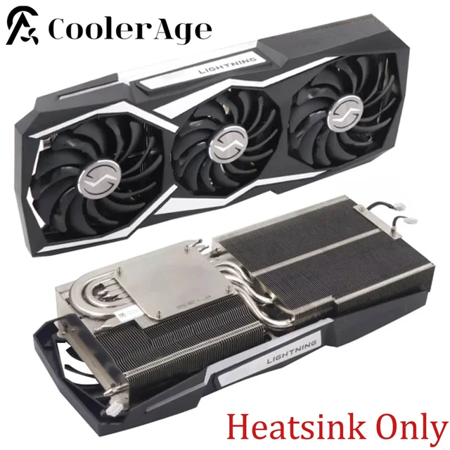 For Msi Gtx 1080 Ti Lightning Z Video Card Heatsink New Original Gtx180ti  Graphics Card Cooling Heat S - Cpu Fans & Heatsinks - AliExpress