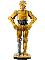 1140pcs Moc-75398 Space Wars C-3PO Droid Figure Action Model Building Blocks Bricks Diy Assembly Education Toys for Kids Gifts