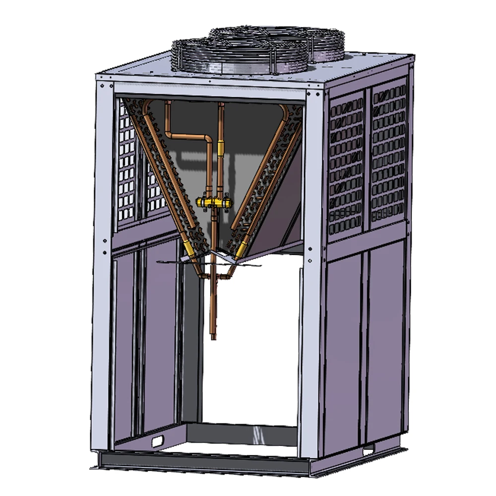 10HP general purpose conventional condenser complete is compatible with different refrigerants in different application fields