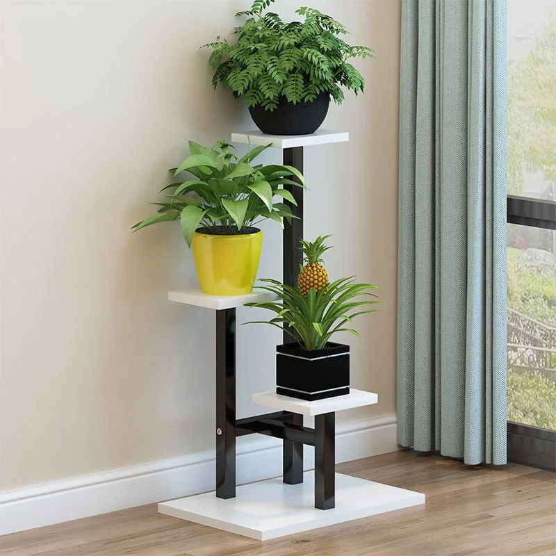 Flower rack balcony stepped flower rack succulent green dill flower pot rack indoor multi-layer floor rack