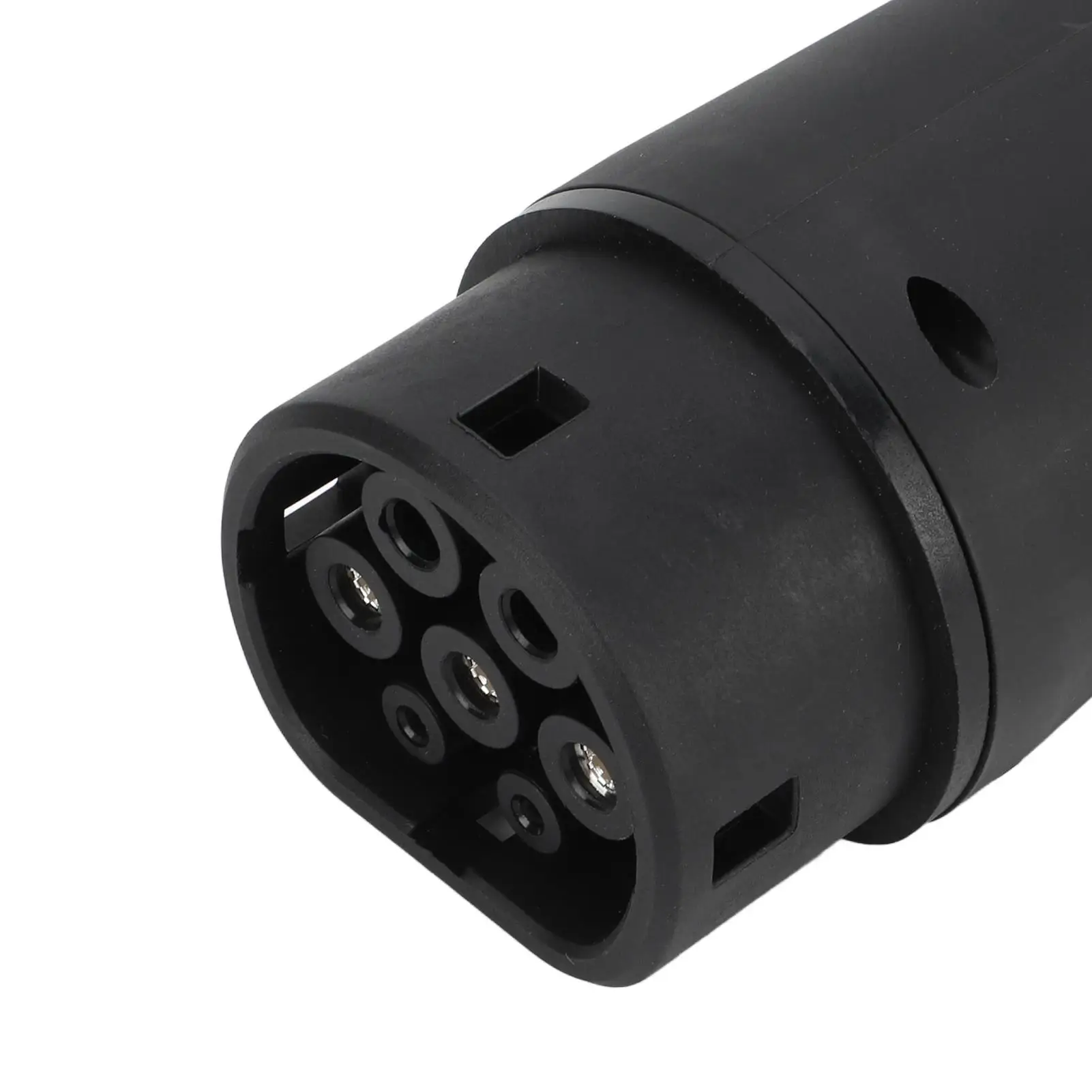 EV Connector Flame Retardant  Type 1 To Type 2 Thermoplastic  230V 7.2KW EV Charging Adapter for electric Car 