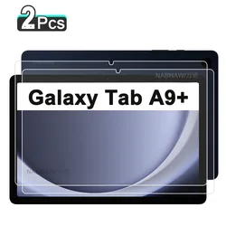 2 pezzi HD protezione schermo antigraffio in vetro temperato per Samsung Galaxy Tab A9 + A9 Plus SM-X210 X215 X216 5G pellicola da 11 pollici