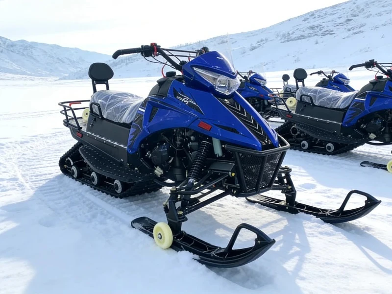 300CC Snow Mobile ATV Tracked Snow Vehicle Skidoo 300CC Engine All Terrain Off-road For Adult view 5