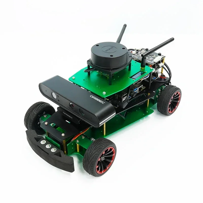 

ROSMASTER R2 automatic driving ROS2 Robot equipped with Ackerman structure for Jetson NANO 4GB SUB Orin NANO Orin NX RPi 5