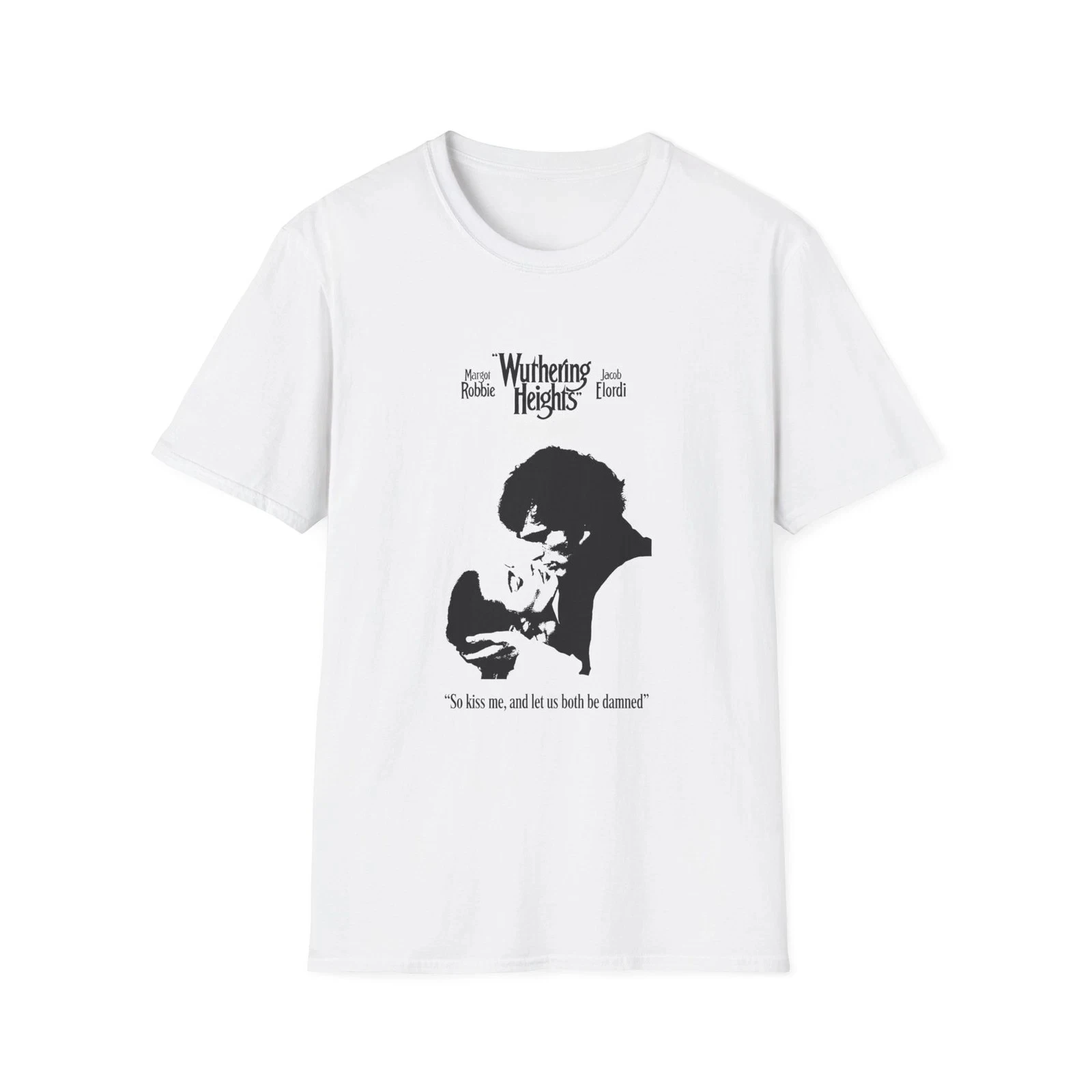 movie Wuthering Heights 100%Cotton graphics Tshirt unisex 2026 summer New Emily Bronte O-neck fashion Short Sleeve Men's shirt