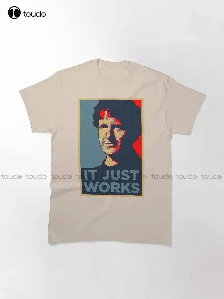 Todd Howard Hope - It Just Works Poster Trending T-Shirt Men Shirts Graphic Tees Creative Funny Tee Custom Gift Xs-5Xl