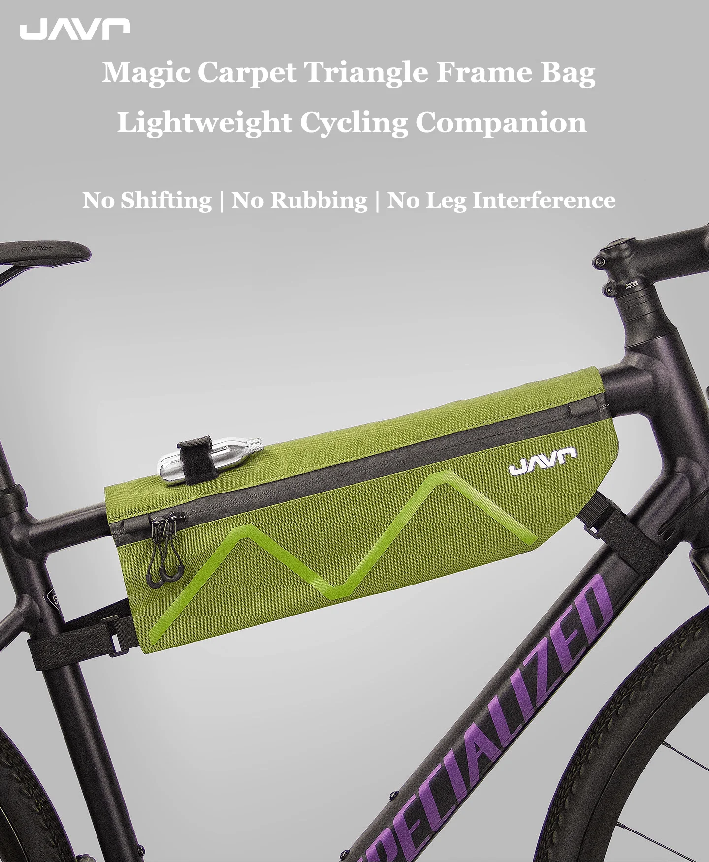 

Bicycle Triangle Bag Bike FrameWaterproof Bicycle down Tube Bag Large Opening Convenient Cycling Bag for Road And Mountain Bikes