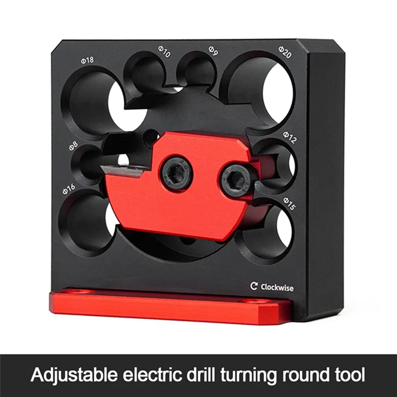 

【Must-Haves】1Set Adjustable Dowel Maker Metric Jig Compact Woodworking Tool Aluminum Alloy 8Mm-20Mm With Carbide Blade