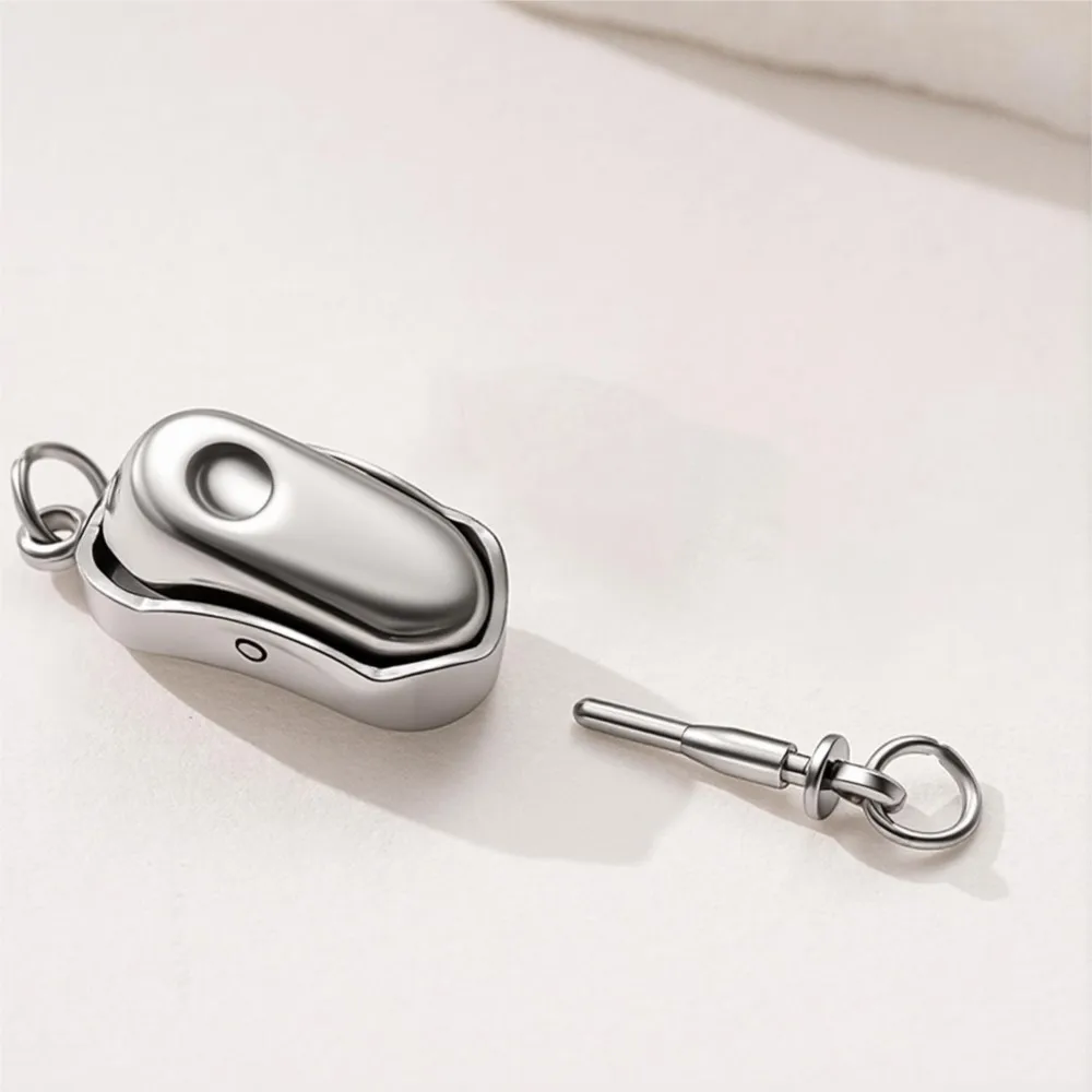 2pcs Stainless Steel Press Buckle End Clasp Slide Connectors Clasps For DIY Pearl Necklace Bracelet Jewelry Making Accessories view 4