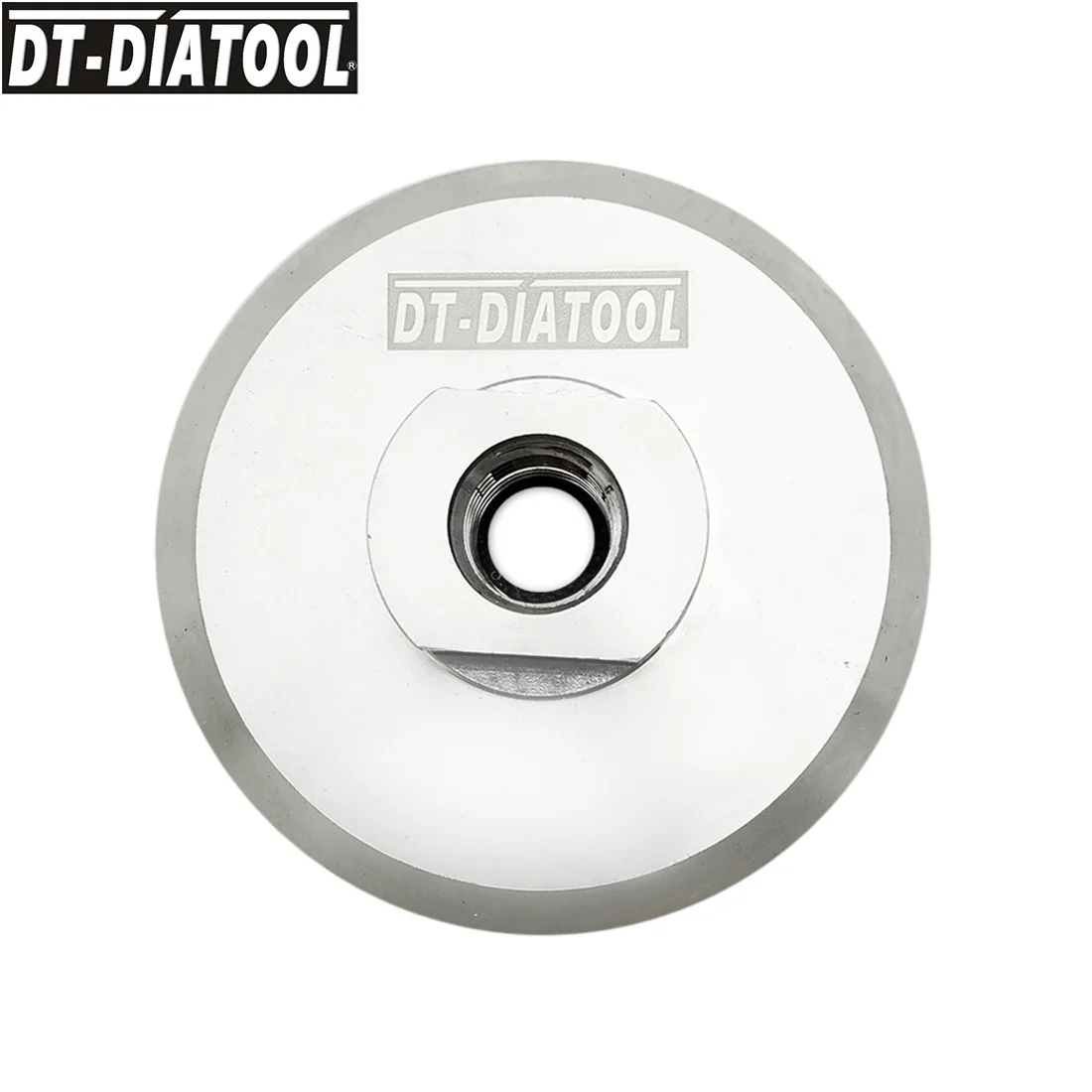 DT-DIATOOL 2 Stück, Durchmesser 3"/80 mm, Aluminium-Unterlage für Diamant-Polierpads, M14-Gewinde, Schleifscheiben-Halter – Detail 2