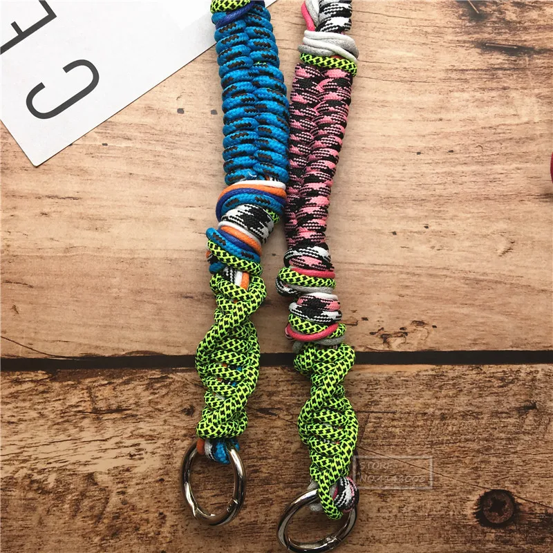 Handmade Lanyard for key Mobile phone Strap For Women Accessories Bag Straps Colorful for DIY Bag Making, Handle Replacement